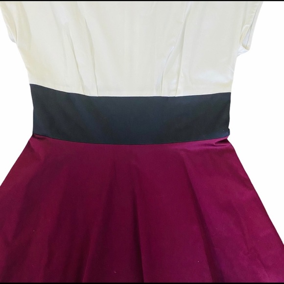 Kate Spade Color Block Fiorella Fit & Flare Dress - Picture 5 of 8